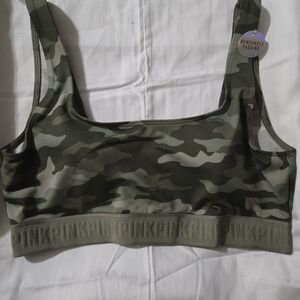 PINK Victoria's Secret Camo Sports Bra